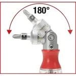 Ks Tools 1/4 Ratschen-Bit-Schraubendreher, 190mm [Hersteller-Nr. 911.2470]