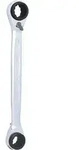 KS TOOLS 503.4657, Ks Tools 4 in 1 umschaltbar Doppel-Ratschenringschl&uuml;ssel,
