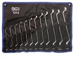 Bgs Doppelringschl&uuml;ssel-Satz, 6x7 - 30x32 mm, 12 tlg. [Hersteller-Nr. 1214]