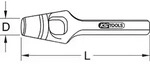 Ks Tools Henkellocheisen [Hersteller-Nr. 129.2030]