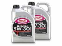 Meguin 2x 5 L megol Motorenöl Compatible SAE 5W-30 Plus [Hersteller-Nr. 6562]