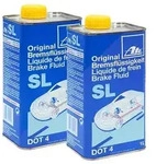Ate 2x 1 Liter Bremsfl&uuml;ssigkeit SL DOT4 [Hersteller-Nr. 03.9901-5802.2]