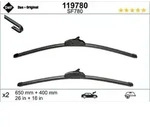 Swf Wischblatt [Hersteller-Nr. 119780] f&uuml;r Subaru, Mazda, Lexus, Hyundai, Honda,