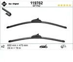 Swf Wischblatt [Hersteller-Nr. 119762] f&uuml;r Nissan, Opel, Fiat