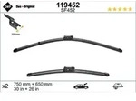 Swf Wischblatt [Hersteller-Nr. 119452] f&uuml;r Ford, Peugeot, Ds, Citro&euml;n