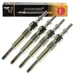Ngk 4x Gl&uuml;hkerze [Hersteller-Nr. 5605] f&uuml;r Suzuki, Mitsubishi, Skoda, Nissan, Ford,
