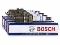 Bosch 4x Zündkerze Doppelplatin FR6KPP33X+ für Ford, Honda, Nissan, Opel, Renault,