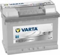 Varta 563400061K262, Varta Starterbatterie DYNAMIC SLI 63Ah 610A D15 [Hersteller-Nr.
