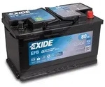 Exide EL800 EFB Starterbatterie 80Ah 800A [Hersteller-Nr. EL800] f&uuml;r Opel, Renault,