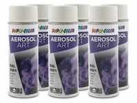 Dupli Color 6x 400ml Aerosol Art RAL 9001 cremeweiss glänzend [Hersteller-Nr.