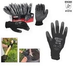 Ks Tools Mikro-Feinstrickhandschuhe, schwarz, 10, 12 Paar [Hersteller-Nr. 310.0475]
