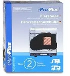 Proplus Fahrradschutzh&uuml;lle f&uuml;r 2 Fahrr&auml;der mit Sichttasche f&uuml;r Warnschild