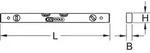 KS TOOLS 204.5810, Ks Tools Aluminiumprofil-Wasserwaage,800mm,Feinausrichtung
