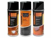 Foliatec Set INTERIOR Color Spray rot matt+Schaumreiniger+Versiegler