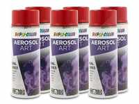 Dupli Color 6x 400ml Aerosol Art RAL 3003 rubinrot glänzend [Hersteller-Nr....