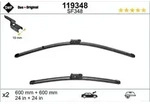 Swf Wischblatt [Hersteller-Nr. 119348] f&uuml;r Mercedes-Benz