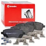 Brembo Bremsbelagsatz Vorderachse [Hersteller-Nr. P24072] f&uuml;r Mazda, Ford