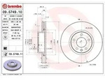 Brembo Bremsscheibe [Hersteller-Nr. 09.5749.11] f&uuml;r Vauxhall, Opel