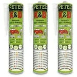 Petec 3x 310ml K&D Karosserie Klebe- u. Dichtmasse [Hersteller-Nr. 94530]