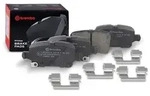 Brembo Bremsbelagsatz hinten [Hersteller-Nr. P59090] f&uuml;r Chevrolet, Vauxhall, Opel