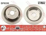Trw Bremsscheibe [Hersteller-Nr. DF6330] f&uuml;r Hyundai