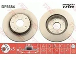 Trw Bremsscheibe [Hersteller-Nr. DF6684] f&uuml;r Suzuki