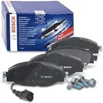 Bosch Bremsbelagsatz mit Warnkontakt vorne [Hersteller-Nr. 0986494660] f&uuml;r Skoda,