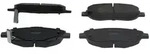 Bosch Bremsbelagsatz, Scheibenbremse [Hersteller-Nr. 0986494682] f&uuml;r Toyota