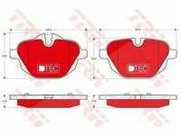 Trw Bremsbelagsatz, Scheibenbremse [Hersteller-Nr. GDB1840DTE] für BMW