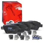 Trw Bremsbelagsatz hinten [Hersteller-Nr. GDB1841] f&uuml;r VW, Audi, Seat, Skoda
