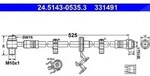 Ate Bremsschlauch [Hersteller-Nr. 24.5143-0535.3] f&uuml;r Mercedes-Benz