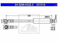 Ate Bremsschlauch Vorderachse rechts [Hersteller-Nr. 24.5298-0322.3] für Opel, Saab