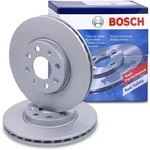Bosch Bremsscheibe Vorderachse Bel&uuml;ftet [Hersteller-Nr. 0986479B89] f&uuml;r Fiat, Opel