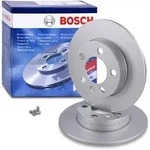 Bosch Bremsscheibe &Oslash;232 voll Hinterachse [Hersteller-Nr. 0986478868] f&uuml;r Seat,