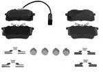 Bosch Bremsbelagsatz, Scheibenbremse [Hersteller-Nr. 0986494599] f&uuml;r Ford, VW,...