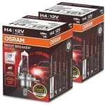 Osram 2x NIGHT BREAKER&reg; SILVER H4 Faltschachtel [Hersteller-Nr. 64193NBS]