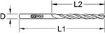 Ks Tools HSS-G Spiralbohrer, 6,2mm, 10er Pack [Hersteller-Nr. 330.2062]