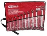 Ks Tools Doppel-Ringschl&uuml;ssel-Satz, gekr&ouml;pft, 11-tlg 6-32mm [Hersteller-Nr.