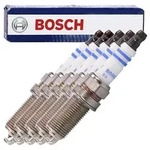 Bosch 5x Z&uuml;ndkerze Iridium [Hersteller-Nr. 0242236528] f&uuml;r Ford, Volvo