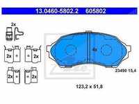 Ate Bremsbelagsatz, Scheibenbremse [Hersteller-Nr. 13.0460-5802.2] für Mazda