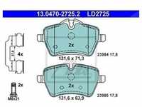 Ate CERAMIC Bremsbelagsatz vorne [Hersteller-Nr. 13.0470-2725.2] für Mini