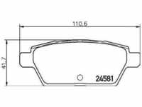 Brembo Bremsbelagsatz, Scheibenbremse [Hersteller-Nr. P49051] für Mazda