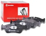 Brembo Bremsbelagsatz Vorderachse [Hersteller-Nr. P06024] f&uuml;r BMW, Wiesmann, Alpina,
