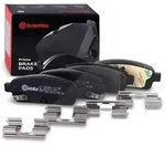 Brembo Bremsbelagsatz hinten [Hersteller-Nr. P59080] f&uuml;r Buick, Chevrolet, Vauxhall,