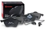 Brembo Bremsbelagsatz mit Warnkontakt vorne [Hersteller-Nr. P85085] f&uuml;r Skoda, VW,