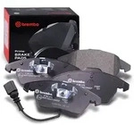 Brembo Bremsbelagsatz mit Warnkontakt vorne [Hersteller-Nr. P85075] f&uuml;r Spyker,