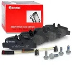 Brembo Bremsbelagsatz mit Warnkontakte hinten [Hersteller-Nr. P50051] f&uuml;r