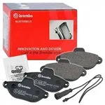 Brembo Bremsbelagsatz Vorderachse [Hersteller-Nr. P23087] f&uuml;r Fiat, Abarth,