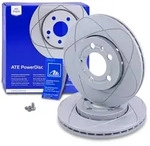 Ate POWERDISC Bremsscheibe bel&uuml;ftet vorne [Hersteller-Nr. 24.0322-0151.1] f&uuml;r Seat,