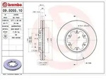 Brembo Bremsscheibe [Hersteller-Nr. 09.5055.10] f&uuml;r Nissan, Ford
